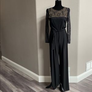 Lauren By Ralph Lauren Black Jumpsuit